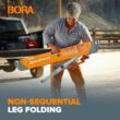 BORA 30 in. to 36 in. Steel Speed Horse XT Adjustable Height Sawhorse with Auto Release Legs (2-Pack) PM-4550T