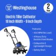 Westinghouse 18 in. 15 Amp Electric Garden Tiller Cultivator W18TCAC