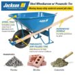 Jackson 6 cu. ft. Steel Wheelbarrow M6KBUT12