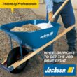Jackson 6 cu. ft. Steel Wheelbarrow M6KBUT12