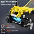 SKYSHALO Floor Jack, 3 Ton Low Profile Floor Jack, Heavy-duty Steel Racing Floor Jack, Floor Jack Lifting Range 3.35-19.69 in. SGWSQJDTZSG3T59SHV0-S0115