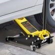 SKYSHALO Floor Jack, 3 Ton Low Profile Floor Jack, Heavy-duty Steel Racing Floor Jack, Floor Jack Lifting Range 3.35-19.69 in. SGWSQJDTZSG3T59SHV0-S0115