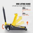 SKYSHALO Low Profile Floor Jack 2 Ton, 4400 lbs. Heavy Duty Iron Hydraulic Racing Floor Jack, Hydraulic Car Jack WSQJDTZ2TSGBOFCKFV0