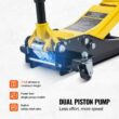 SKYSHALO Low Profile Floor Jack 2 Ton, 4400 lbs. Heavy Duty Iron Hydraulic Racing Floor Jack, Hydraulic Car Jack WSQJDTZ2TSGBOFCKFV0