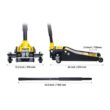 SKYSHALO Low Profile Floor Jack 2 Ton, 4400 lbs. Heavy Duty Iron Hydraulic Racing Floor Jack, Hydraulic Car Jack WSQJDTZ2TSGBOFCKFV0