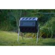 FCMP Outdoor Tumbling Composter with Two Chambers for Efficient Batch Composting IM 4000