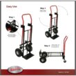 Milwaukee 800 lbs. Capacity 2-in-1 Convertible Hand Truck CHT2N1