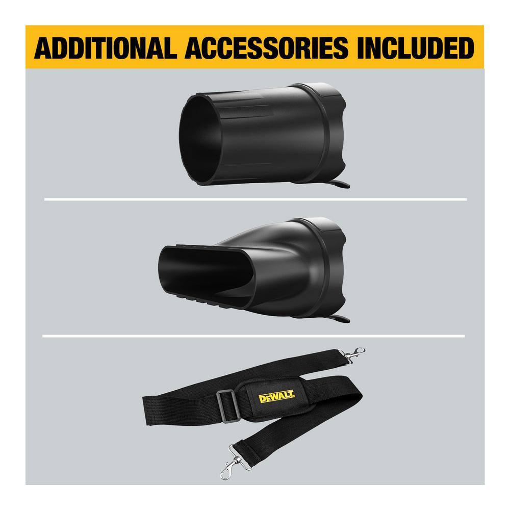 DEWALT FLEXVOLT 60V MAX 160 MPH 760 CFM Brushless Cordless Battery Powered Blower (Tool-Only) DCBL777B DEWALT FLEXVOLT 60V MAX 160 MPH 760 CFM Brushless Cordless Battery Powered Blower (Tool-Only) DCBL777B