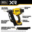 DEWALT 20-Volt 21° Cordless Framing Nailer Kit with 5.0 Ah Lithium-Ion Battery and Charger DCN920P1