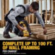 DEWALT 20-Volt 21° Cordless Framing Nailer Kit with 5.0 Ah Lithium-Ion Battery and Charger DCN920P1