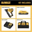 DEWALT 20V MAX XR Lithium-Ion Cordless 2-1/2 in. 15-Gauge Finish Nailer Kit with 2.0Ah Battery, Charger and Contractor Bag DCN650D1