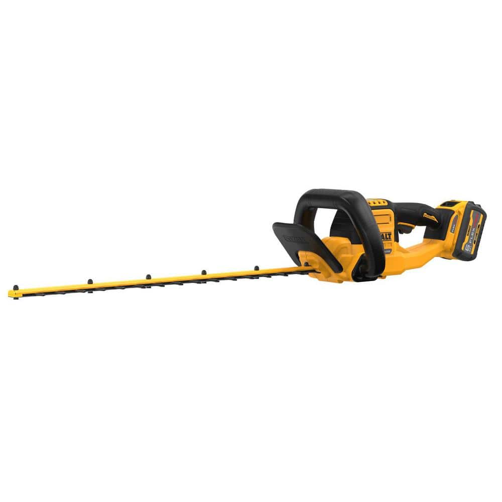 DEWALT FLEXVOLT 60V MAX 26 in. Brushless Cordless Battery Powered Hedge Trimmer Kit with (1) FLEXVOLT 2 Ah Battery & Charger DCHT870T1