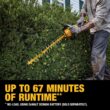 DEWALT FLEXVOLT 60V MAX 26 in. Brushless Cordless Battery Powered Hedge Trimmer Kit with (1) FLEXVOLT 2 Ah Battery & Charger DCHT870T1