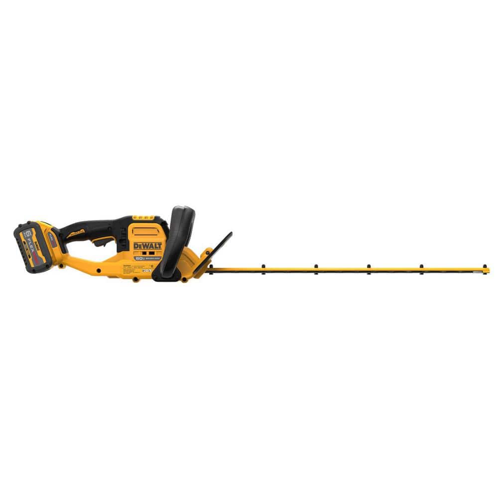 DEWALT FLEXVOLT 60V MAX 26 in. Brushless Cordless Battery Powered Hedge Trimmer Kit with (1) FLEXVOLT 2 Ah Battery & Charger DCHT870T1