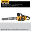 DEWALT FLEXVOLT 60V MAX 20 in. Brushless Cordless Battery Powered Chainsaw and Carry Case (Tool and Case Only) DCCS677B DEWALT FLEXVOLT 60V MAX 20 in. Brushless Cordless Battery Powered Chainsaw and Carry Case (Tool and Case Only) DCCS677B