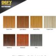 DEFY Extreme Wood Stain and Sealer in One - 5 Gallon Semi-Transparent Waterproof Coating for All Wood Types - Gray