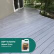 DEFY Extreme Wood Stain and Sealer in One - 5 Gallon Semi-Transparent Waterproof Coating for All Wood Types - Gray