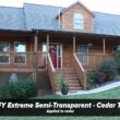 DEFY Extreme Wood Stain and Sealer in One - 5 Gallon Semi-Transparent Waterproof Coating for All Wood Types - Cedar Tone