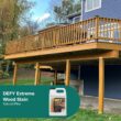 DEFY Extreme Wood Stain and Sealer in One - 5 Gallon Semi-Transparent Waterproof Coating for All Wood Types - Natural Pine