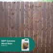 DEFY Extreme Wood Stain and Sealer in One - 5 Gallon Semi-Transparent Waterproof Coating for All Wood Types - Butternut