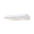 Vissani Caprelo 30 in. 320 CFM Convertible Under Cabinet Range Hood in White with LED Lighting and Charcoal Filter QR254WY
