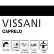 Vissani Caprelo 30 in. 320 CFM Convertible Under Cabinet Range Hood in White with LED Lighting and Charcoal Filter QR254WY
