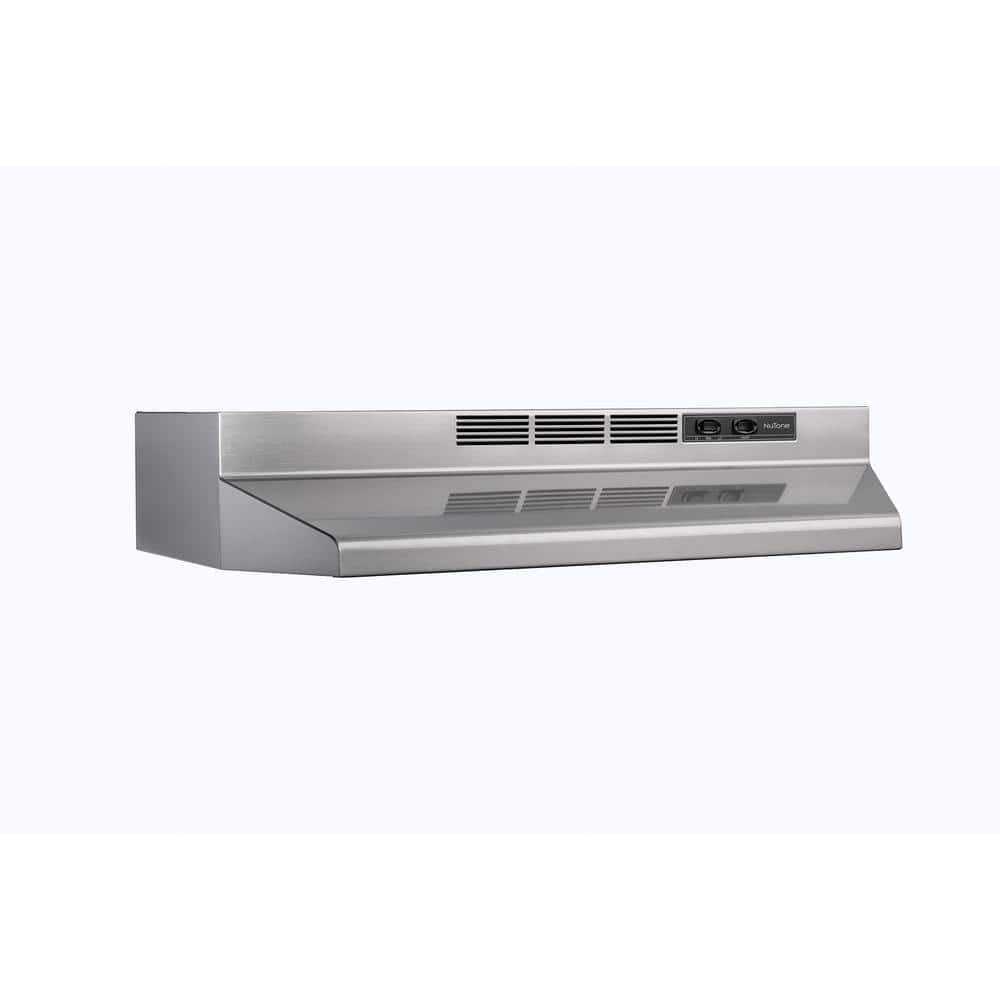 Broan-NuTone RL6200 Series 30-Inch Ductless Under-Cabinet Range Hood, Stainless Steel Finish RL6230SF