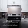 Broan-NuTone RL6200 Series 30-Inch Ductless Under-Cabinet Range Hood, Stainless Steel Finish RL6230SF