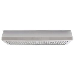 Vissani Cenza 30 in. 340 CFM Convertible Under Cabinet Range Hood in Stainless Steel with Electronic Touch Controls QR255S