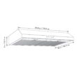 Vissani Cenza 30 in. 340 CFM Convertible Under Cabinet Range Hood in Stainless Steel with Electronic Touch Controls QR255S