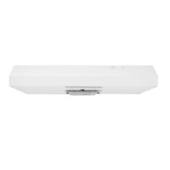 Vissani Arno 30 in. 240 CFM Convertible Under Cabinet Range Hood in White with Lighting and Charcoal Filter 30WHC19PRT