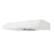 Vissani Arno 30 in. 240 CFM Convertible Under Cabinet Range Hood in White with Lighting and Charcoal Filter 30WHC19PRT