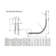 HOME-FLEX 1-1/2 in. IPS Poly DR 11 to 1-1/2 in. MIP Underground Meter Riser Bent 18-440-015