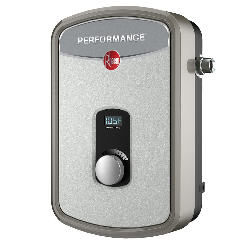 Rheem Performance 8 kW 1.55 GPM 240-Volt Self-Modulating Electric Tankless Water Heater RETEX-08 Rheem Performance 8 kW 1.55 GPM 240-Volt Self-Modulating Electric Tankless Water Heater RETEX-08