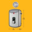 Rheem Performance 8 kW 1.55 GPM 240-Volt Self-Modulating Electric Tankless Water Heater RETEX-08 Rheem Performance 8 kW 1.55 GPM 240-Volt Self-Modulating Electric Tankless Water Heater RETEX-08
