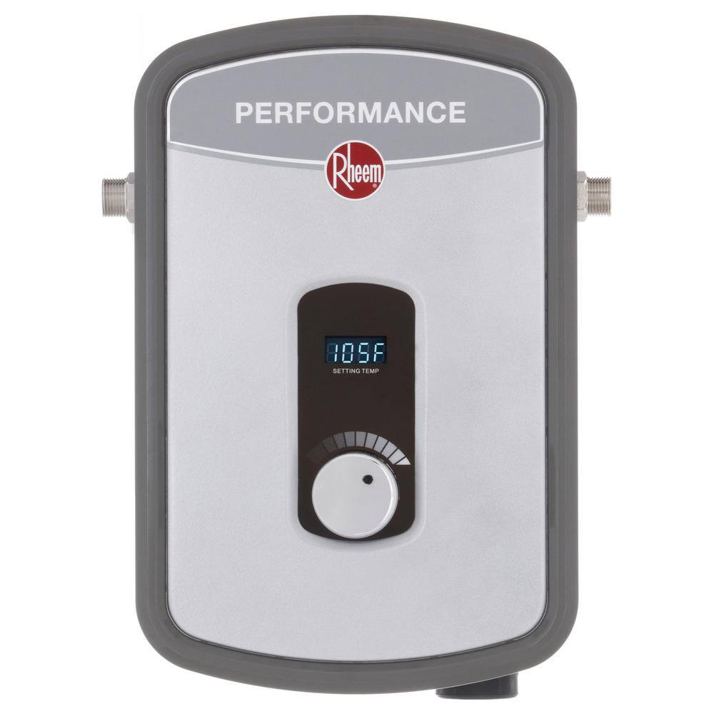 Rheem Performance 8 kW 1.55 GPM 240-Volt Self-Modulating Electric Tankless Water Heater RETEX-08 Rheem Performance 8 kW 1.55 GPM 240-Volt Self-Modulating Electric Tankless Water Heater RETEX-08