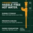 CORRO-PROTEC Powered Anode Rod for Bradford White Water Heater and Hot Water Outlet CORRO-PROTEC Powered Anode Rod for Bradford White Water Heater and Hot Water Outlet, Stops Odors and Corrosion, 20-year warranty 96383