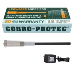 CORRO-PROTEC Powered Anode Rod For 10-39 Gal. Residential Water Heater, Eliminates Sulfur Smell, Stops Corrosion, 20-year warranty 96386