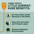 CORRO-PROTEC Powered Anode Rod For RV Suburban Hot Water Heater, Eliminates Sulfur Smell, Stops Corrosion, 20-year warranty 96392