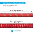 Hydrotech ProSeries Expandable 3/4 in. Diameter x 200 ft. Garden Water Hose 5595C3