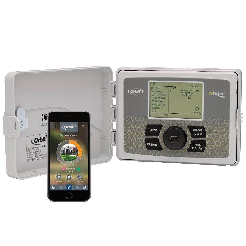 Orbit B-hyve 12-Zone Indoor/Outdoor Smart Sprinkler Controller, Works with Amazon Alexa 57950 Orbit B-hyve 12-Zone Indoor/Outdoor Smart Sprinkler Controller, Works with Amazon Alexa 57950