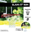 Lifetime 48 in. Polycarbonate Adjustable Portable Basketball Hoop 90491