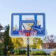 Lifetime Poolside Basketball System in White and Blue 91187