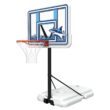 Lifetime Poolside Basketball System in White and Blue 91187