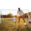 SKYSHALO Portable Soccer Goal, 12 x 6 ft. Soccer Net, Adults Kids Backyard Soccer Net, Large Practice Soccer Net PVCZQMPVC1262YDO0V00710