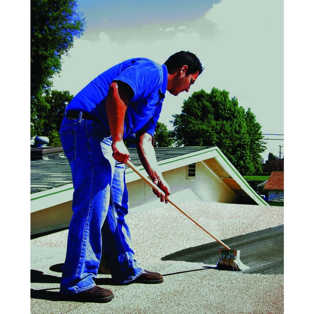 Henry 555 Fibered Aluminum Reflective Roof Coating 4.75 gal. HE555019 Henry 555 Fibered Aluminum Reflective Roof Coating 4.75 gal. HE555019