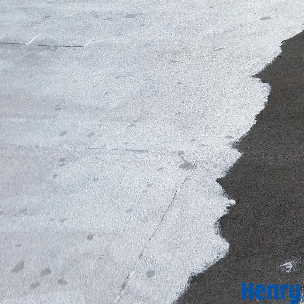 Henry 555 Fibered Aluminum Reflective Roof Coating 4.75 gal. HE555019 Henry 555 Fibered Aluminum Reflective Roof Coating 4.75 gal. HE555019