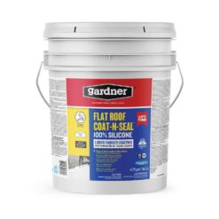 Gardner 4.75 Gal. Flat Roof Coat-n-Seal Liquid Rubber Coating SK-8245