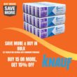 Knauf Insulation R-13 EcoBatt Kraft Faced Fiberglass Insulation Batt 15 in. x 93 in. x 3-1/2 in. 505912/817235