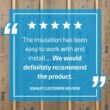 Knauf Insulation R-19 EcoBatt Kraft Faced Fiberglass Insulation Batt 15 in. x 94 in. x 6-1/4 in. 5001500/814622